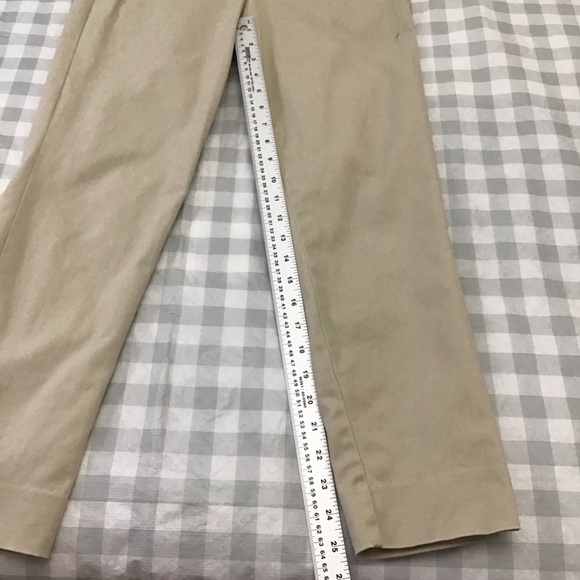 Mario Serrani beige trouser pants cotton/spandex neutral tone pockets casual 6 - Picture 8 of 12